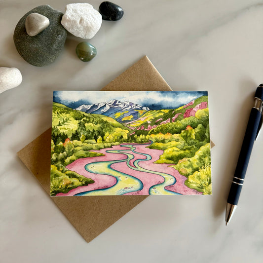 Crystal River Magic Greeting Card