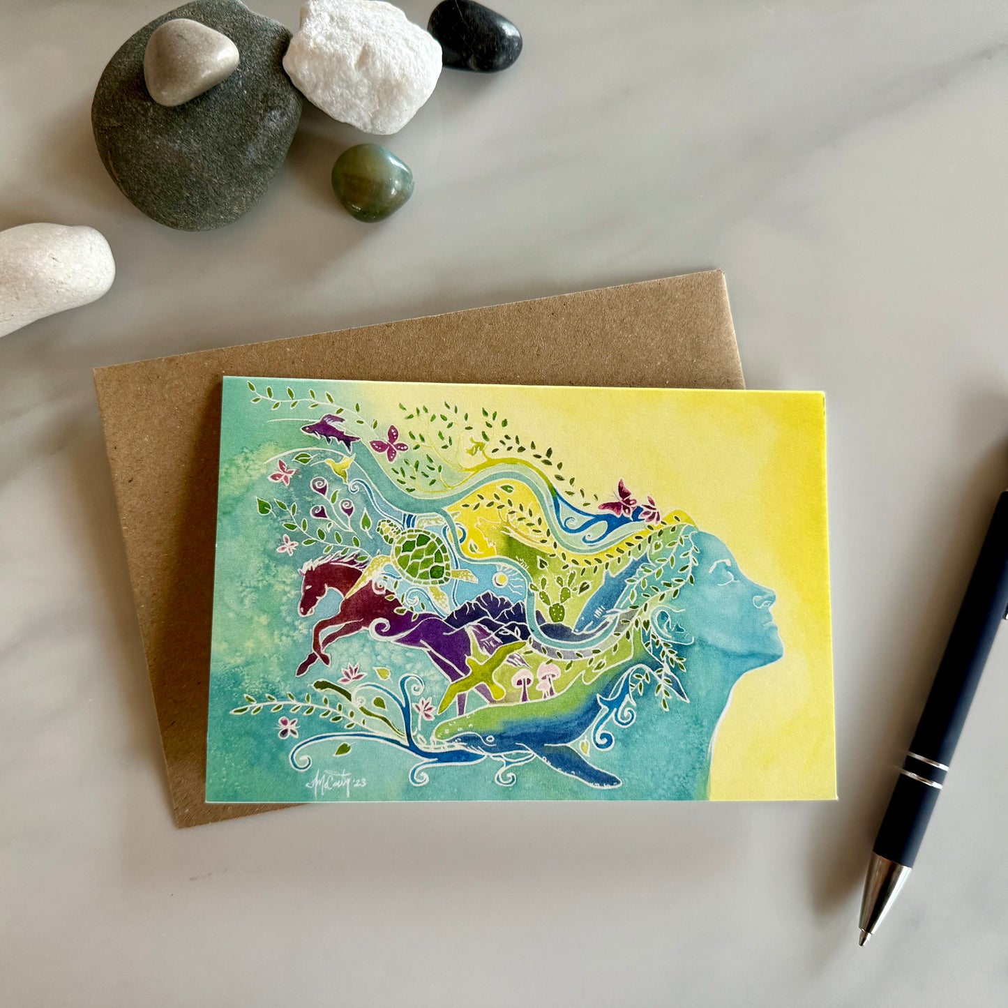 The Vision Within Greeting Card