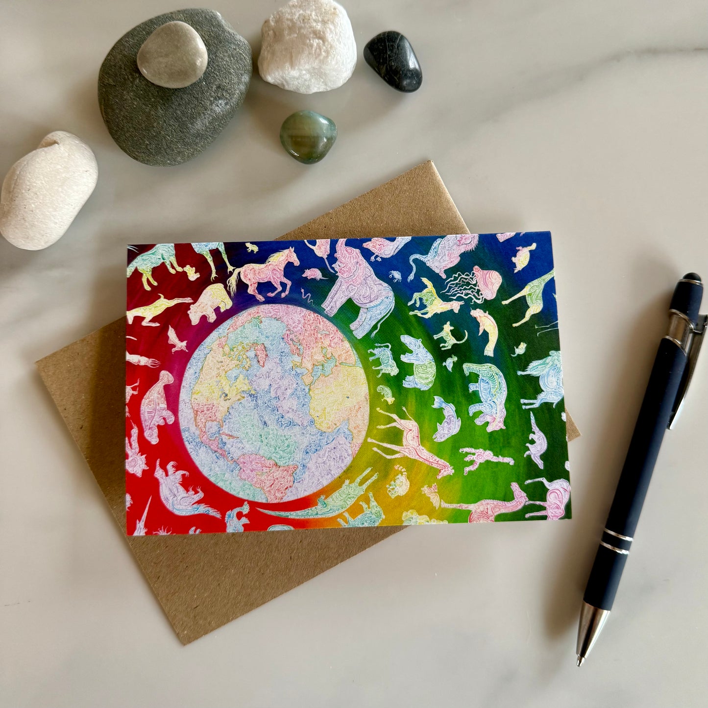 Wild Earth Greeting Card