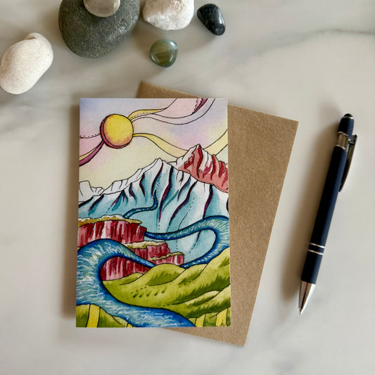 Whimsical St. Vrain Greeting Card