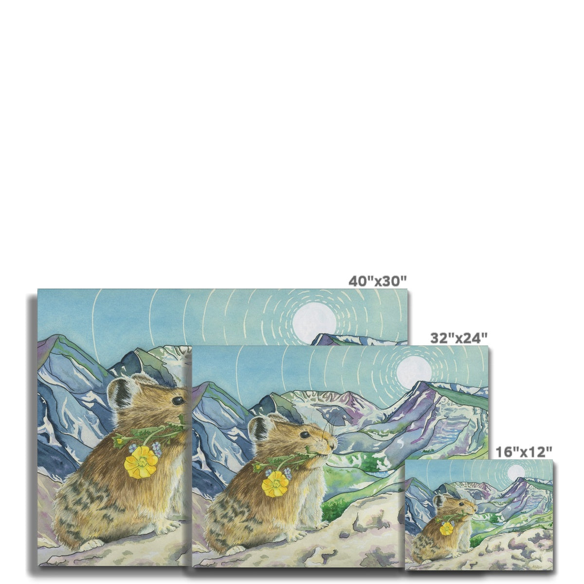 Peek Beyond the Pika Canvas