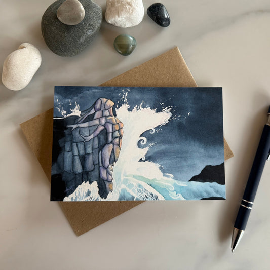 I Am the Rock Greeting Card