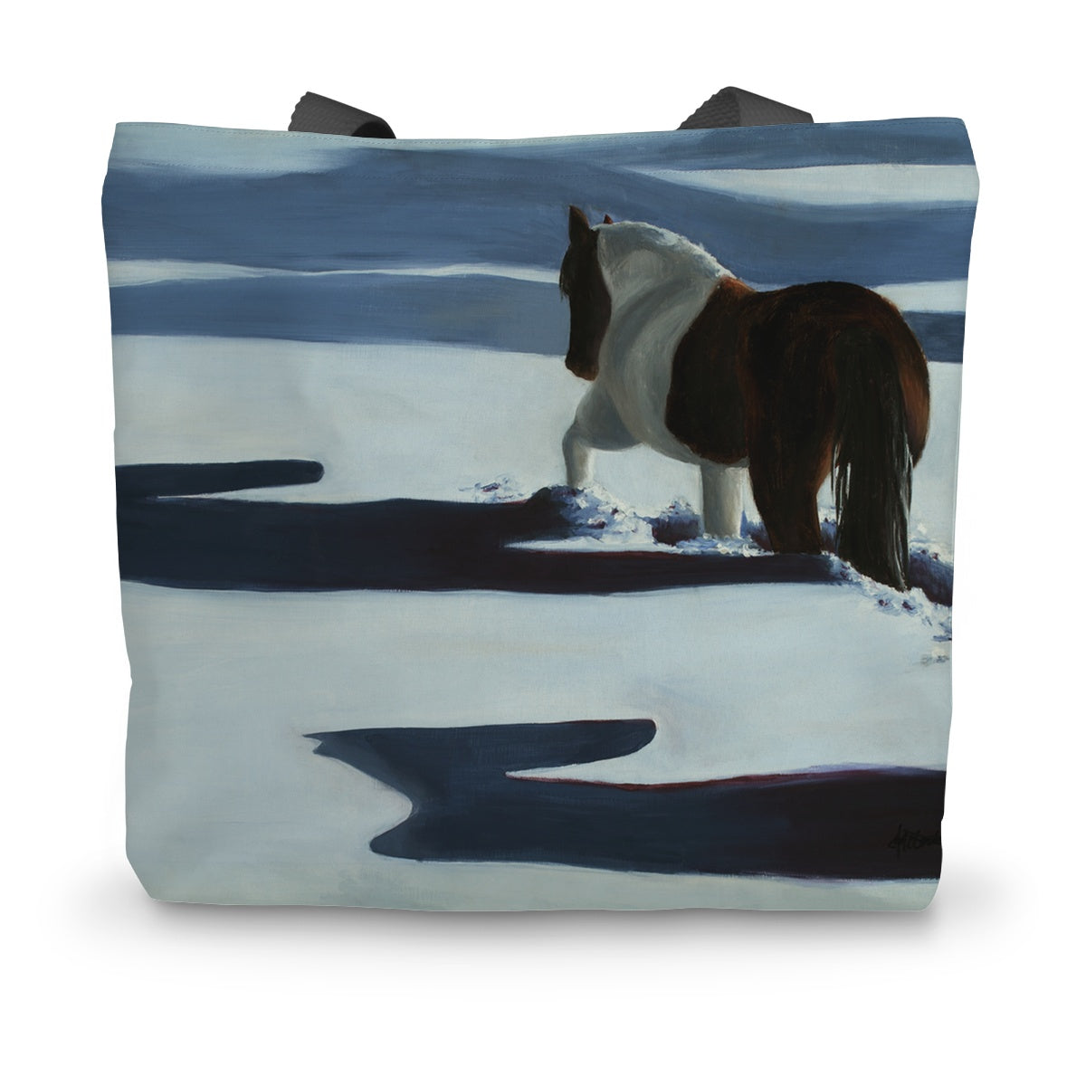 Snow Plow Canvas Tote Bag