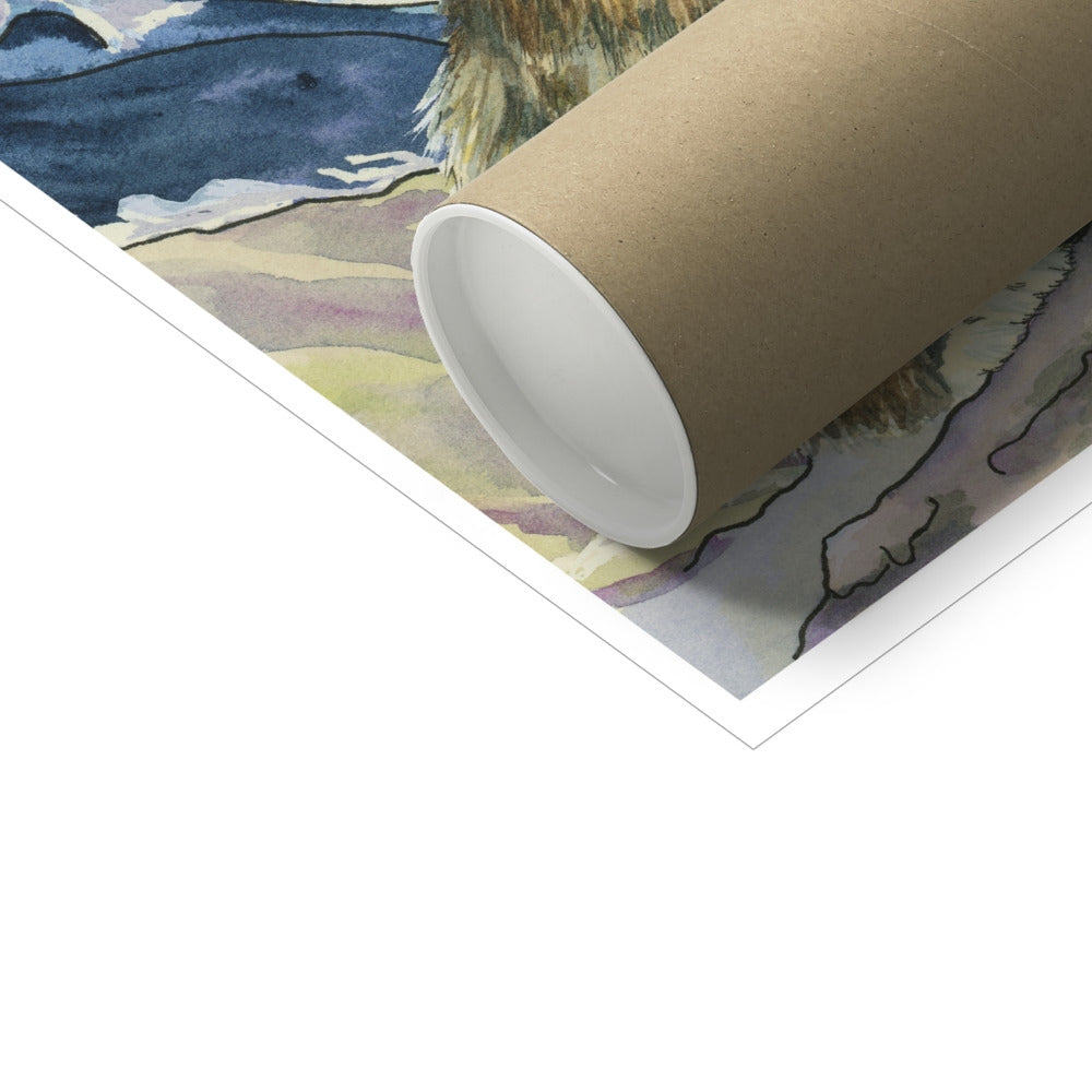 Peek Beyond the Pika – Rocky Mountain Paper Fine Art Print