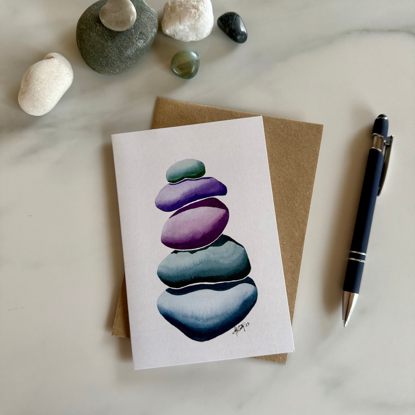 Foundational Stones Greeting Card