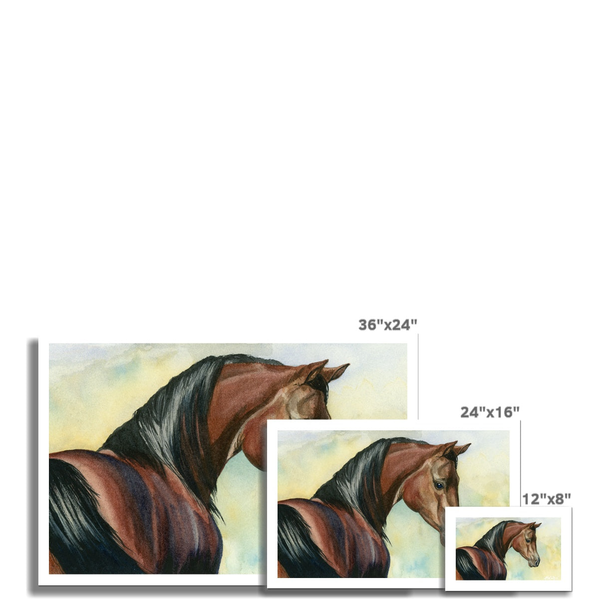 Hey Bay Rolled Canvas