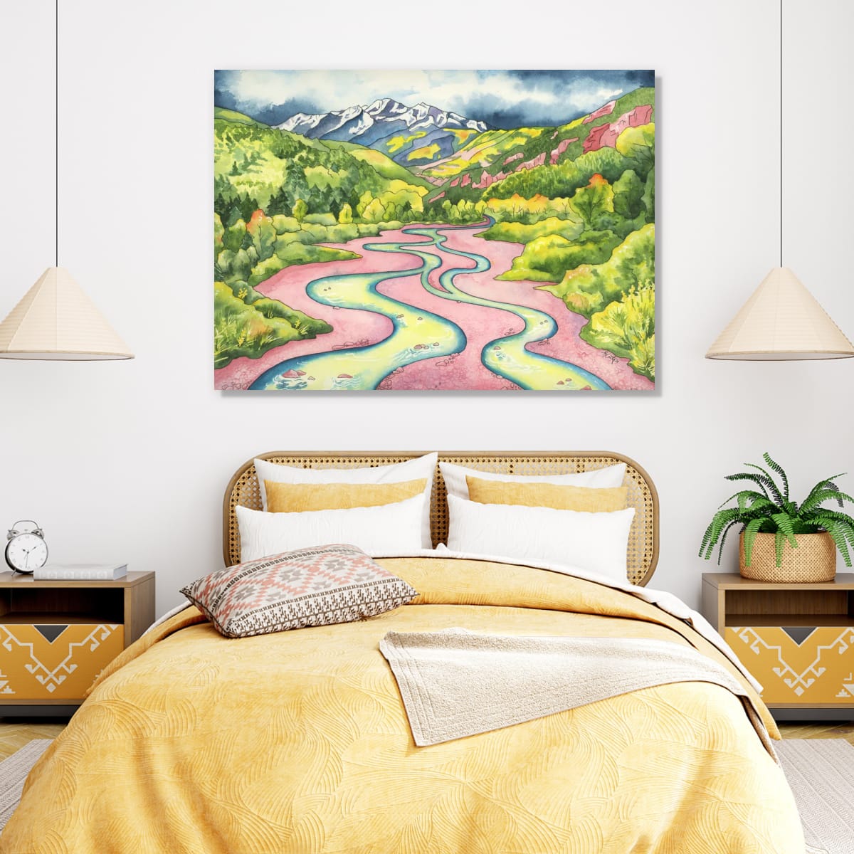 Crystal River Magic – Colorado Mountain River Canvas Fine Art Print