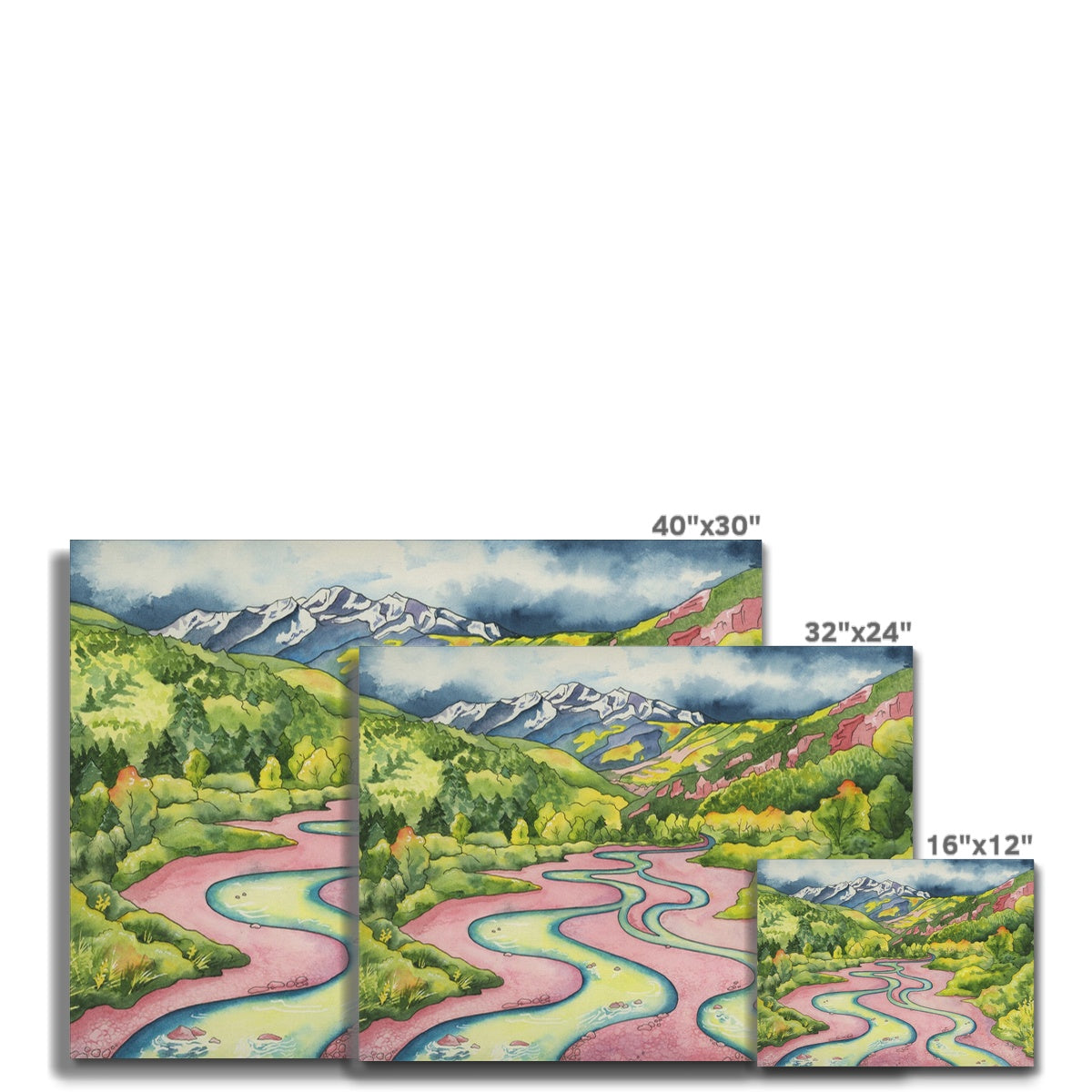 Crystal River Magic Canvas