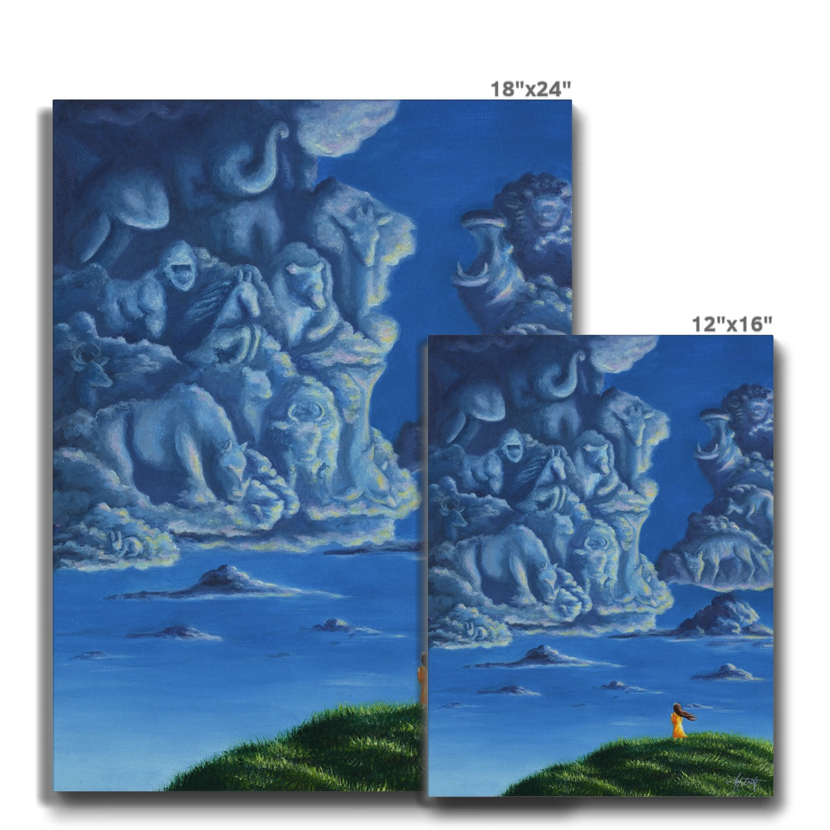 Cloud Gazing Canvas