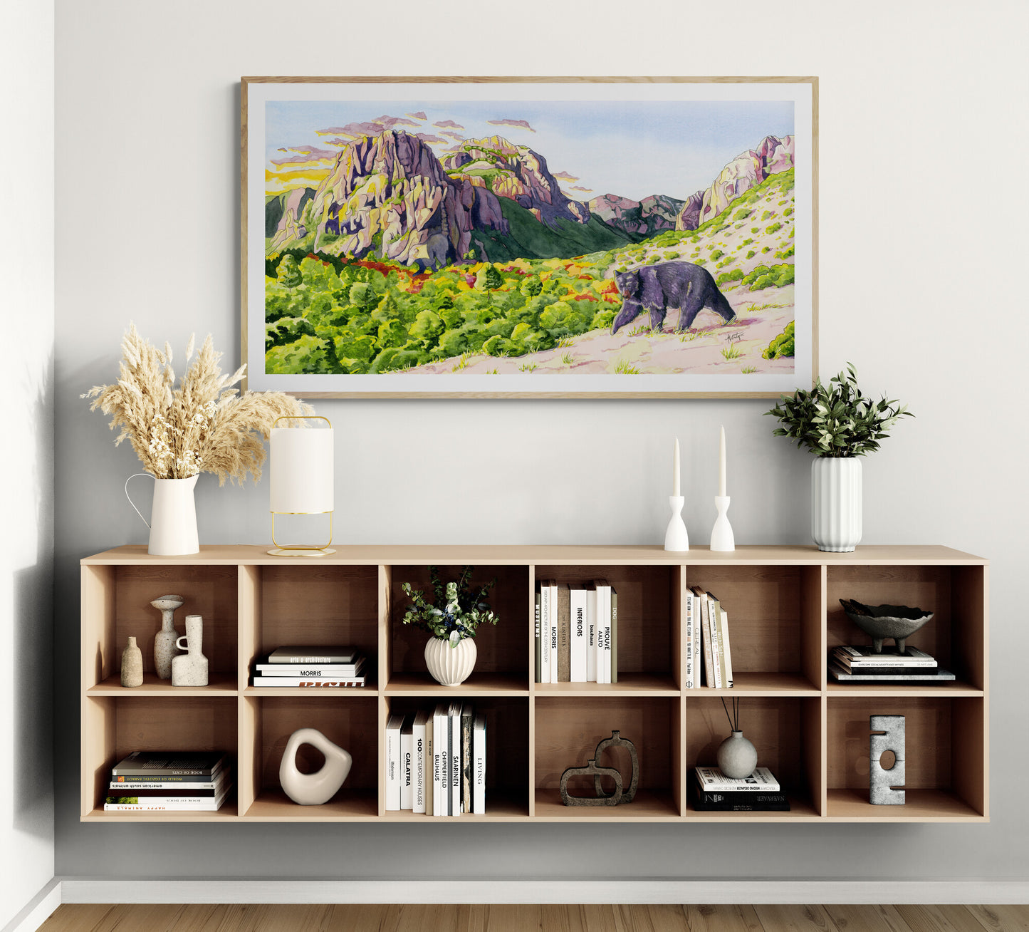 Guardians of the Canyon – Desert Wildlife Paper Fine Art Print