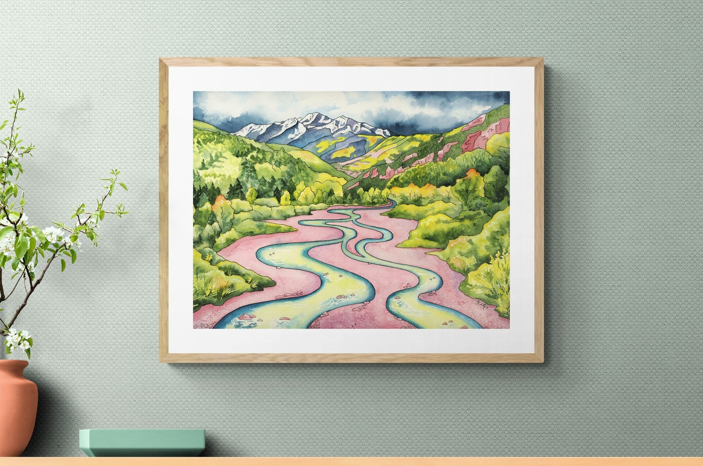 Crystal River Magic – Colorado Mountain River Paper Fine Art Print
