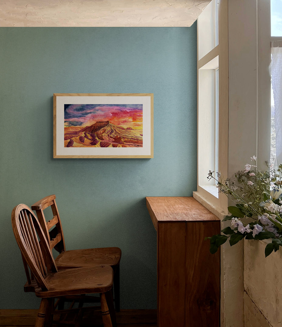 Capitol Reef Majesty – Southwest Desert Landscape Paper Fine Art Print