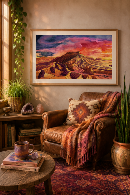 Capitol Reef Majesty – Southwest Desert Landscape Fine Art Print