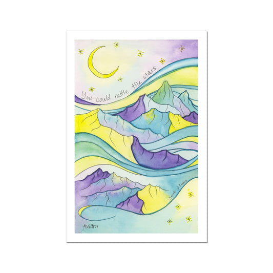 Rattle the Stars Rolled Canvas