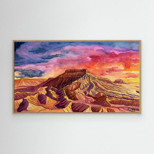 Capitol Reef Canvas Fine Art Print