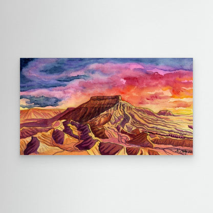 Capitol Reef Canvas Fine Art Print