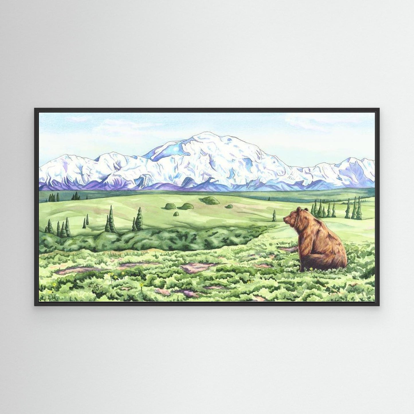 Denali Dreamin’ – Alaska Wildlife Fine Art Print
