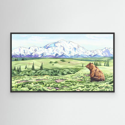 Denali Dreamin’ – Alaska Wildlife Fine Art Print