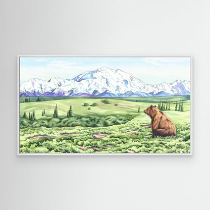 Denali Dreamin’ – Alaska Wildlife Fine Art Print