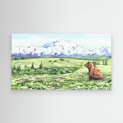 Denali Dreamin’ – Alaska Wildlife Fine Art Print