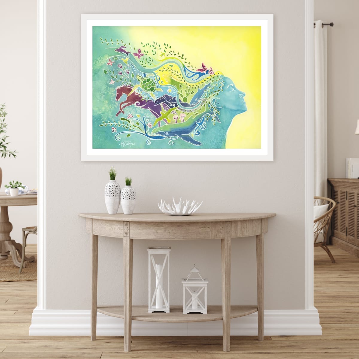 The Vision Within Paper Fine Art Print