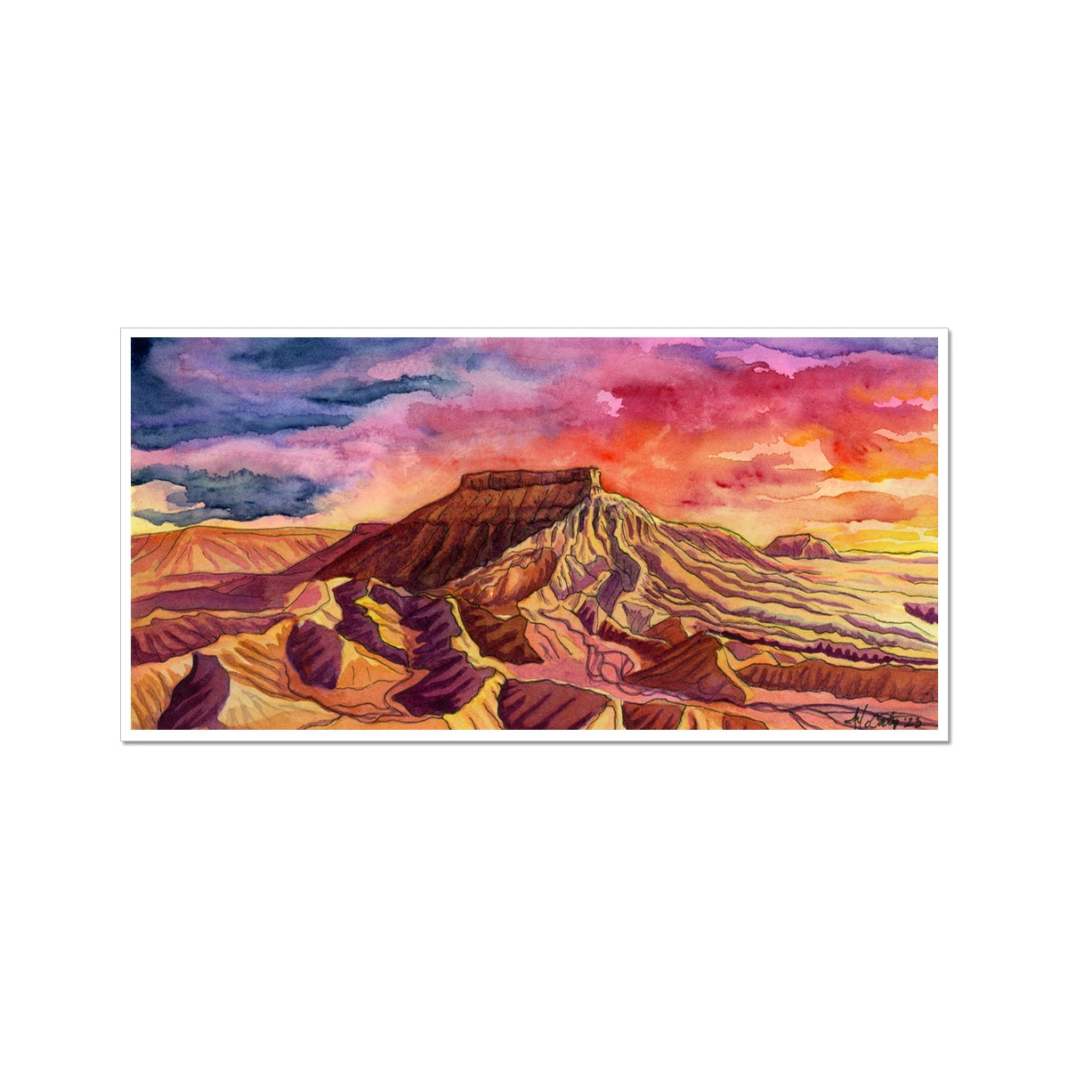 Capitol Reef Paper Fine Art Print
