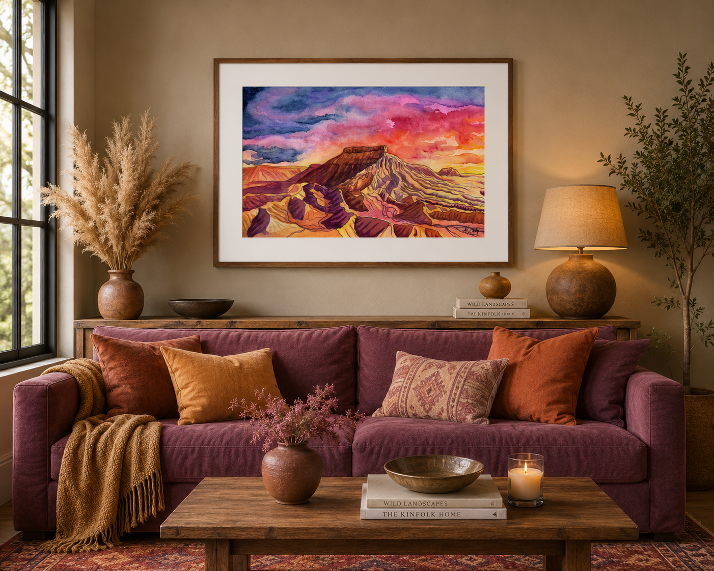 Capitol Reef Majesty – Southwest Desert Landscape Paper Fine Art Print