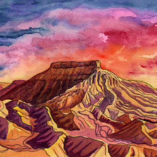 Capitol Reef Majesty – Southwest Desert Landscape Canvas Fine Art Print