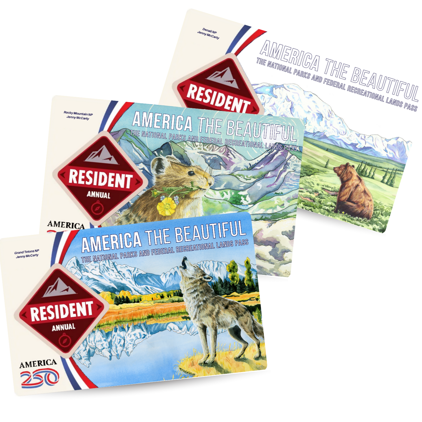 National Parks Pass Stickers - Donate to the National Park Foundation
