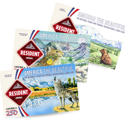 National Parks Pass Stickers - Donate to the National Park Foundation