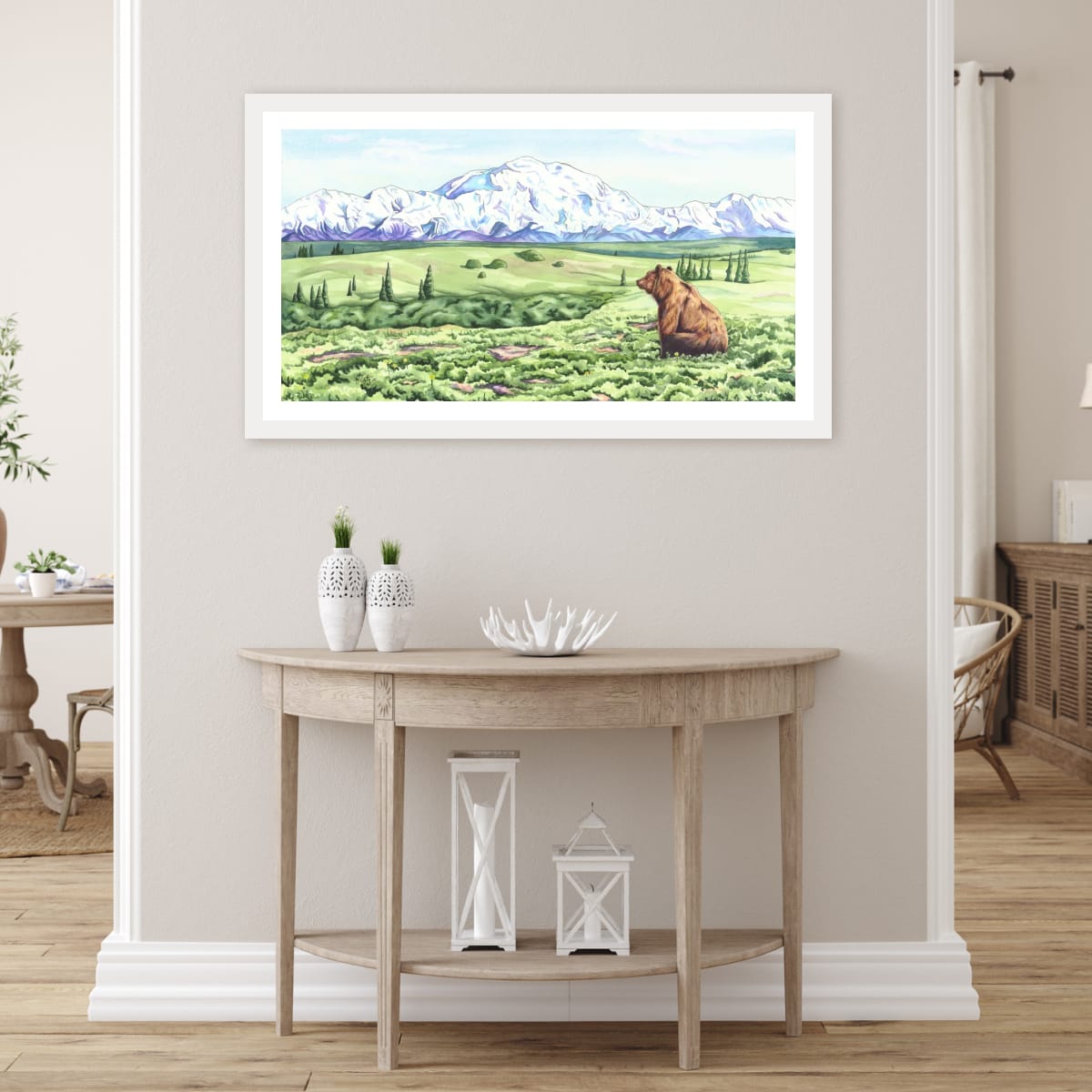 Denali Dreamin’ – Alaska Wildlife Paper Fine Art Print