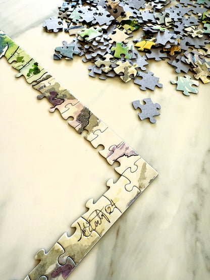 Peek Beyond the Pika Fine Art Puzzle