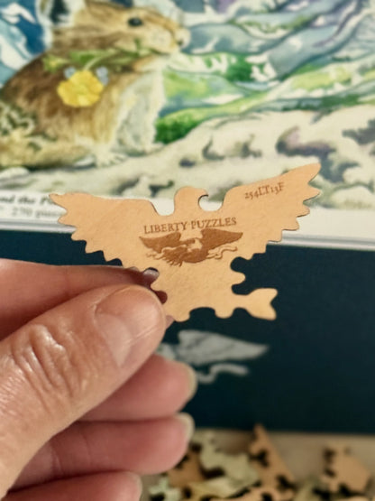 Peek Beyond the Pika Fine Art Puzzle