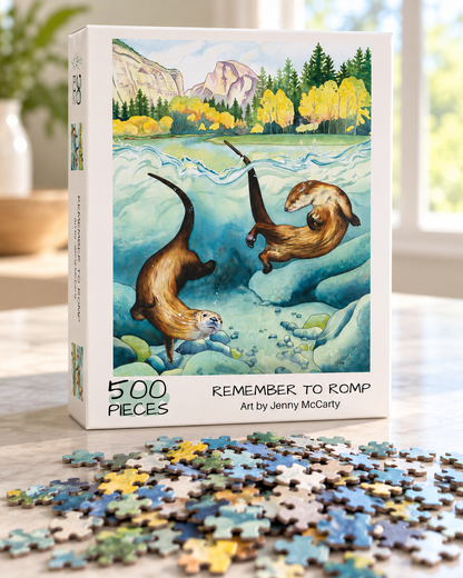Remember to Romp Fine Art Puzzle - 2026 Collector's Edition Puzzle COMING SOON