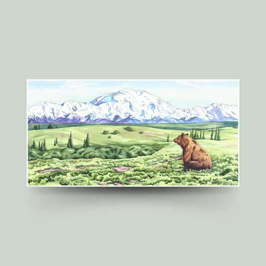 Denali Dreamin' Fine Art Paper Print