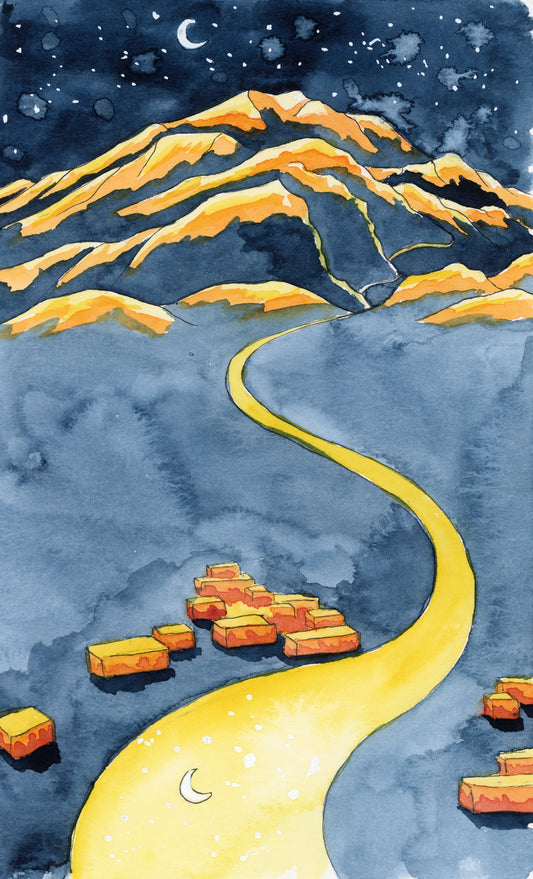 The Way to Taos Pueblo Dream Study