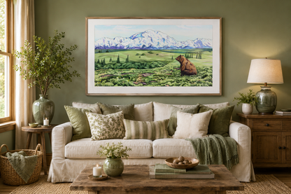 Denali Dreamin’ – Alaska Wildlife Paper Fine Art Print
