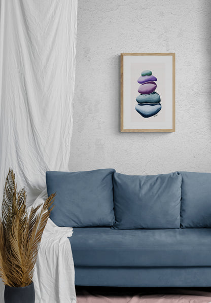 Foundational Stones Paper Fine Art Print