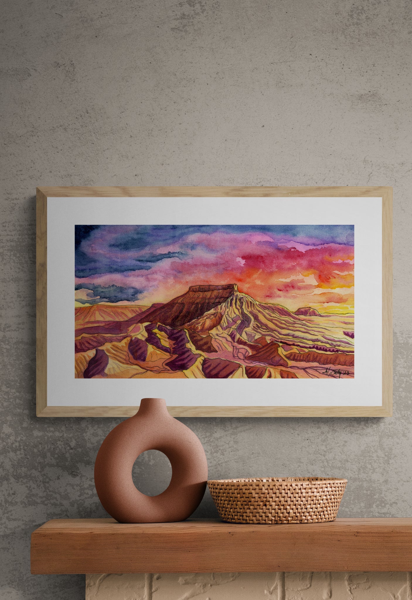 Capitol Reef Paper Fine Art Print