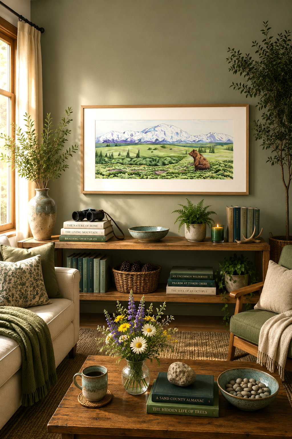 Denali Dreamin’ – Alaska Wildlife Paper Fine Art Print