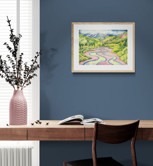 Bestselling Crystal River Magic Paper Fine Art Print ($85)