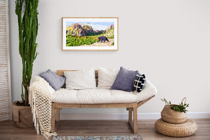 Guardians of the Canyon – Desert Wildlife Paper Fine Art Print